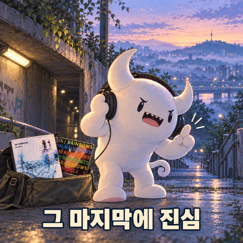 그 마지막에 진심 - 긴 터널의 출구에서 음악을 듣는 미노타우르스