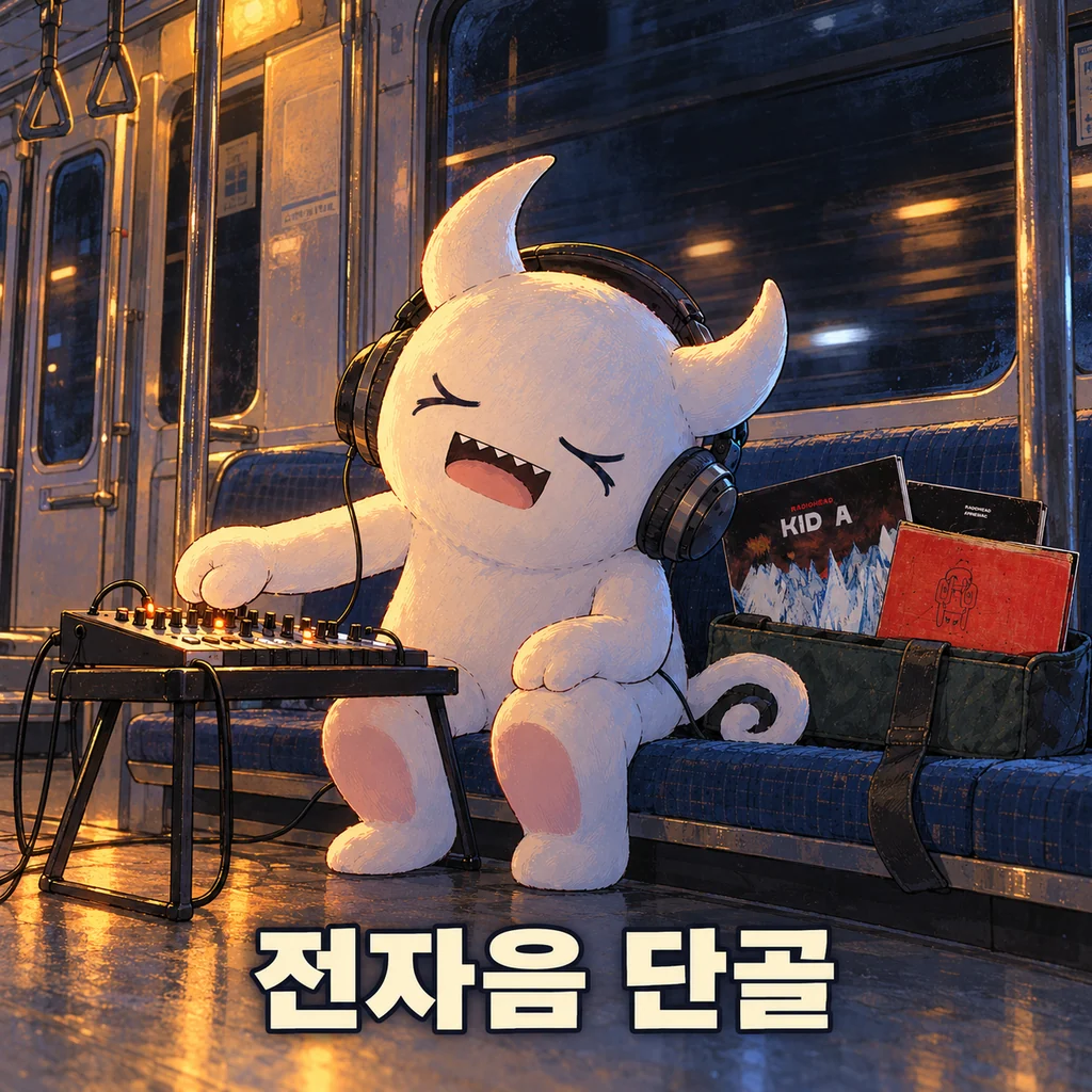 전자음 단골 - 심야 지하철에서 음악을 듣는 미노타우르스
