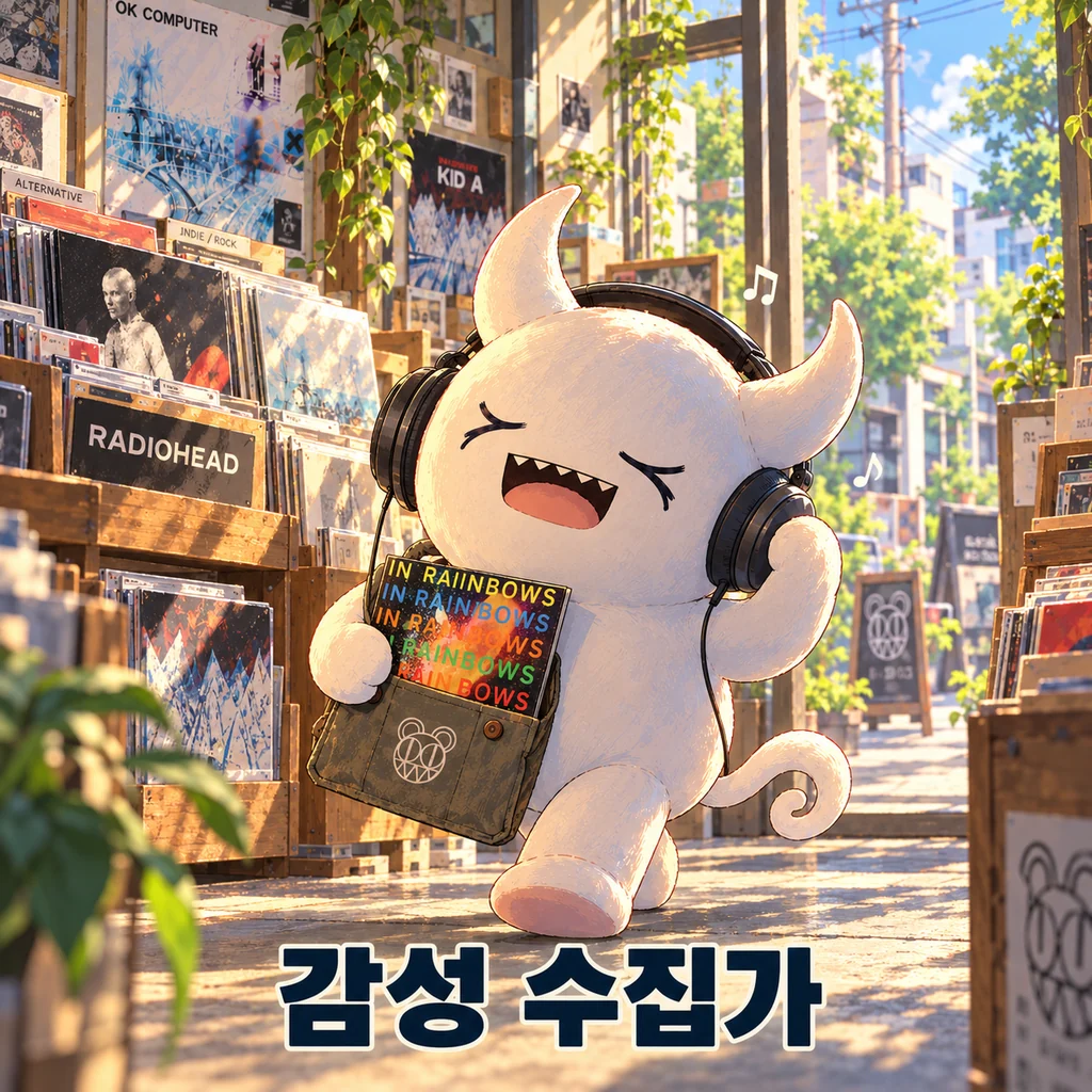 감성 수집가 - 동네 레코드숍에서 음악을 듣는 미노타우르스