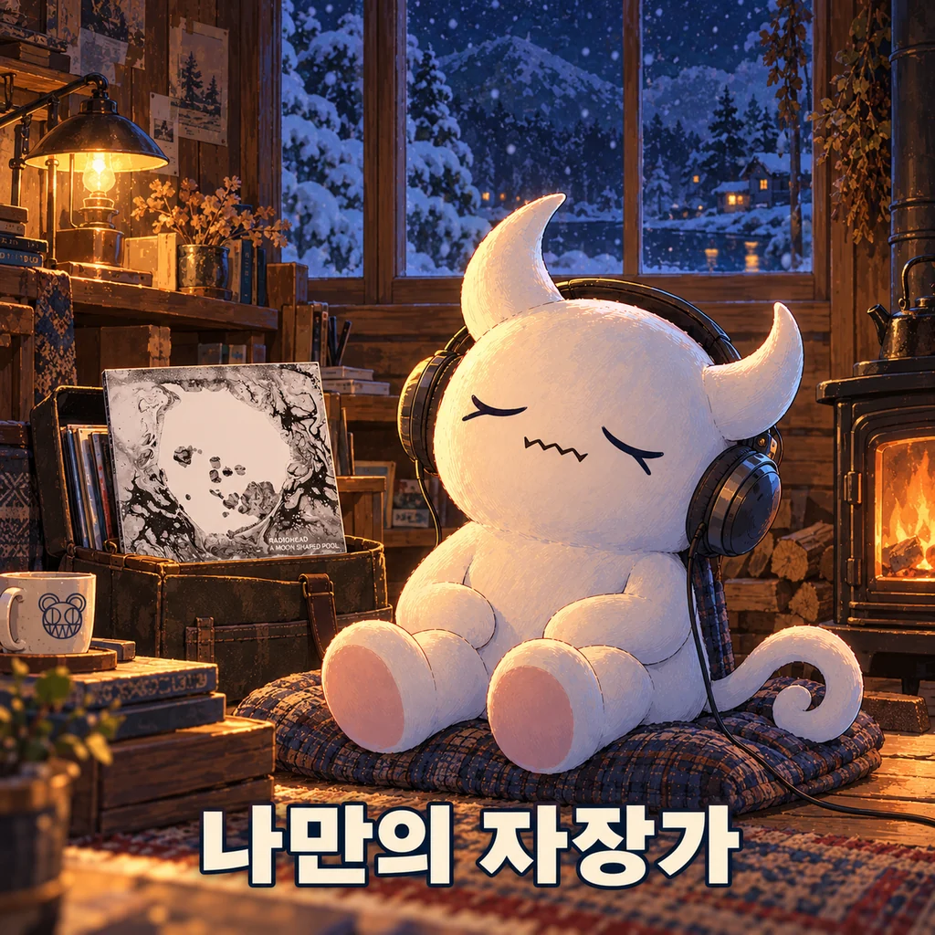 나만의 자장가 - 작은 오두막에서 음악을 듣는 미노타우르스
